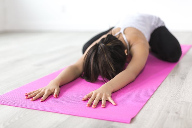 Restorative yoga poses
